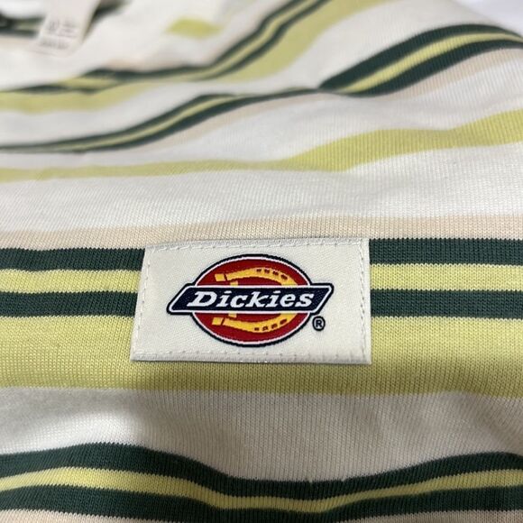Dickies from Madewell Glade Spring Stripe Cotton T-Shirt NWT size large - Picture 6 of 8